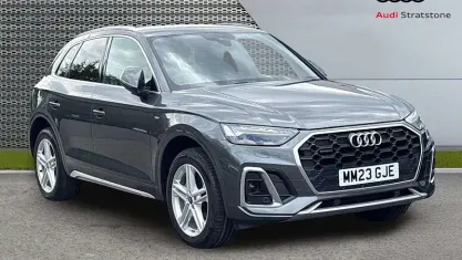 Used Audi Q5 S-Line 204 HP (150 kW) 2023 Grey SUV