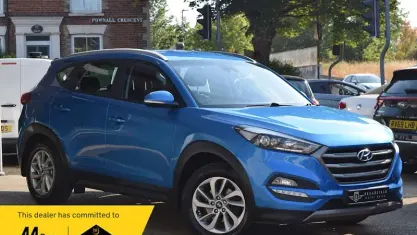 Used Hyundai Tucson SE 116 HP (85 kW) 2016 Blue SUV