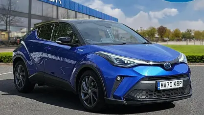 Used Toyota C-HR 122 HP (89 kW) 2020 Blue SUV