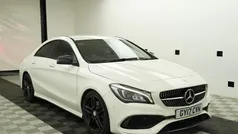 White Used 2017 Mercedes CLA220 AMG line Sedan | £15,490 (Fair price)