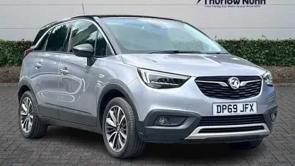 Used Vauxhall Crossland X Elite 131 HP (96 kW) 2020 Quartz grey SUV