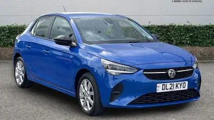 Used Vauxhall Corsa 75 HP (55 kW) 2021 Blue Hatchback