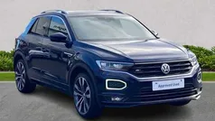 Blue Used 2018 VW T-Roc R-line SUV | £15,629 (Fair price)