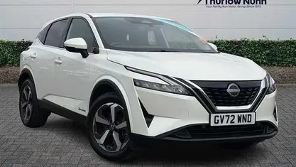 Used Nissan Qashqai N-Connecta 190 HP (139 kW) 2023 White SUV