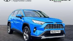 Blue Used 2020 Toyota RAV4 Hybrid Design SUV | £22,500 (Fair price)