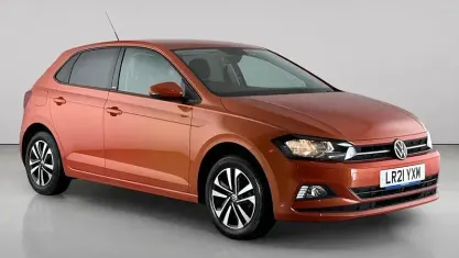 Used VW Polo United 80 HP (58 kW) 2021 Orange Hatchback