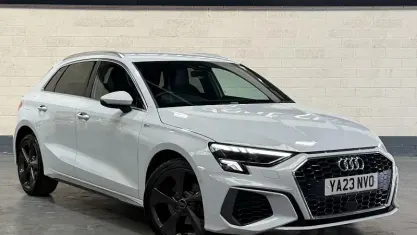 Used Audi A3 Sportback e-tron S-Line 204 HP (150 kW) 2023 White Hatchback