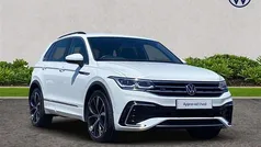 White Used 2023 VW Tiguan R-line Edition SUV | £29,790 (Fair price)