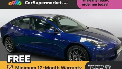 Used Tesla Model 3 Long Range AWD 366 kW (498 HP) 2022 Blue Sedan