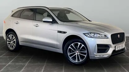 Silver Used 2019 Jaguar F-Pace R-Sport SUV | £18,495 (Fair price)