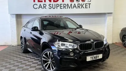 Used BMW X6 M Sport 258 HP (189 kW) 2017 Black SUV