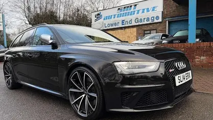Used Audi RS4 Basis 450 HP (330 kW) 2014 Black Estate