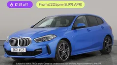 Blue Used 2021 BMW 118 M Sport Hatchback | £15,441 (Fair price)