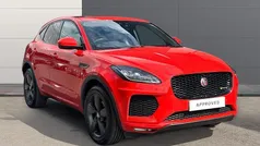 Red Used 2020 Jaguar E-Pace Chequered Flag SUV | £21,091 (Fair price)