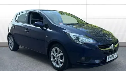 Used Vauxhall Corsa 75 HP (55 kW) 2017 Blue Hatchback