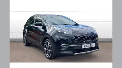 Used Kia Sportage GT-Line S 136 HP (100 kW) 2021 Black SUV