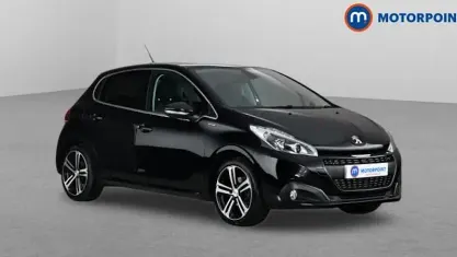 Used Peugeot 208 GT-line 109 HP (80 kW) 2019 Black Hatchback