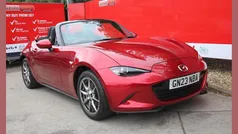 Red Used 2022 Mazda MX5 Inclusive Cabriolet | £20,295 (Fair price)