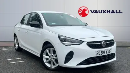 Used Vauxhall Corsa 101 HP (74 kW) 2020 White Hatchback