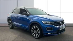 Blue Used 2019 VW T-Roc R-line SUV | £20,187 (Fair price)