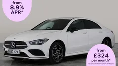 White Used 2022 Mercedes CLA250e AMG line Sedan | £23,664 (Good price)
