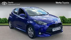 Blue Used 2024 Toyota Yaris Hybrid Hatchback | £17,708 (Good price)
