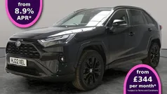 Black Used 2021 Toyota RAV4 Hybrid Edition SUV | £23,167 (Fair price)