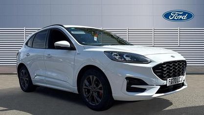 Begagnad Ford Kuga ST-Line 120 HK (88 kW) 2020 Vit SUV