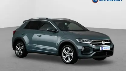 Used VW T-Roc R-line 190 HP (139 kW) 2023 Blue SUV