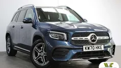 Denim blue Used 2021 Mercedes GLB220 AMG line SUV | £29,995 (Fair price)