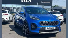 Blue Used 2021 Kia Sportage GT-Line SUV | £19,295 (Fair price)