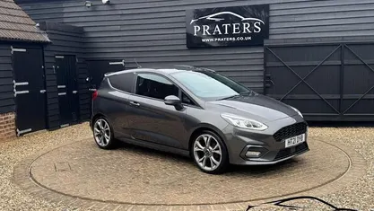 Begagnad Ford Fiesta Sport 125 HK (91 kW) 2021 Grå Halvkombi