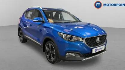 Używany MG ZS Exclusive 106 KM (77 kW) 2019 Niebieski SUV