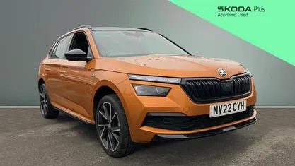 Used Skoda Kamiq Monte Carlo 150 HP (110 kW) 2022 Orange SUV