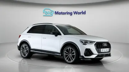 Used Audi Q3 Black Edition 150 HP (110 kW) 2022 White SUV