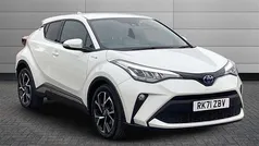 White Used 2021 Toyota C-HR Design SUV | £19,495 (Fair price)