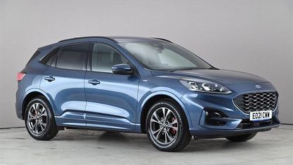Begagnad Ford Kuga ST-Line 120 HK (88 kW) 2021 Blå SUV