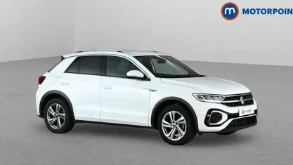 Used VW T-Roc R-line 150 HP (110 kW) 2024 White SUV