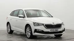 Candy white Used 2021 Skoda Scala SE L Hatchback | £13,995 (Fair price)