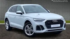 Glacier white metallic Used 2021 Audi Q5 S-Line SUV | £31,000 (Good price)