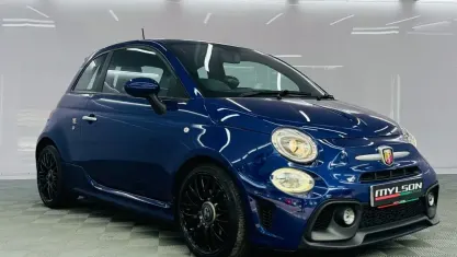 Used Abarth 595 147 HP (108 kW) 2018 Blue Hatchback