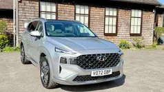 Silver Used 2022 Hyundai Santa Fe Ultimate SUV | £32,793 (Fair price)