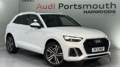 White Used 2021 Audi Q5 Competition SUV | £31,890 (Fair price)