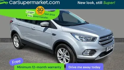 Begagnad Ford Kuga Zetec 150 HK (110 kW) 2018 Silver SUV