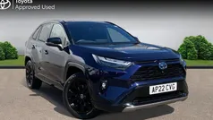 Blue Used 2022 Toyota RAV4 Hybrid SUV | £26,789 (Fair price)