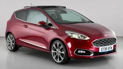 Used Ford Fiesta Vignale 140 HP (102 kW) 2018 Red Hatchback