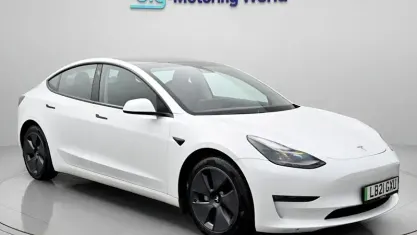 Used Tesla Model 3 Long Range AWD 366 kW (498 HP) 2021 White Sedan