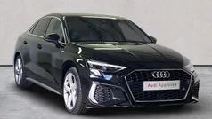 Black Used 2023 Audi A3 S-Line Sedan | £21,744 (Fair price)