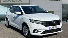 White Used 2022 Dacia Sandero Comfort Hatchback | £10,995 (Fair price)