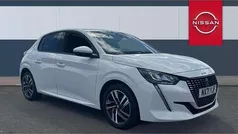 White Used 2021 Peugeot 208 Allure Premium Hatchback | £10,862 (Fair price)